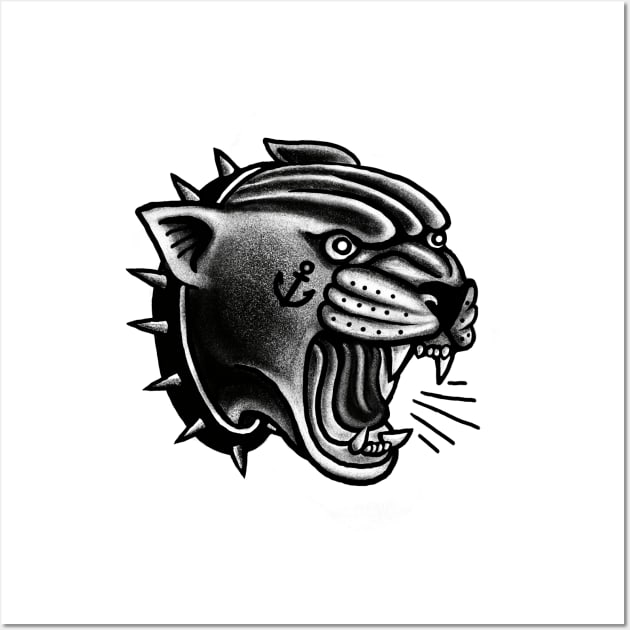 panther head Wall Art by ConradGarner